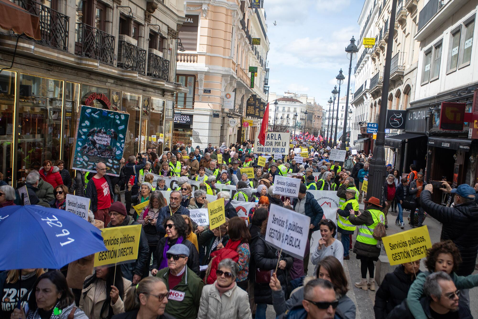 Manifestación servicios públicos 23 de marzo - 3